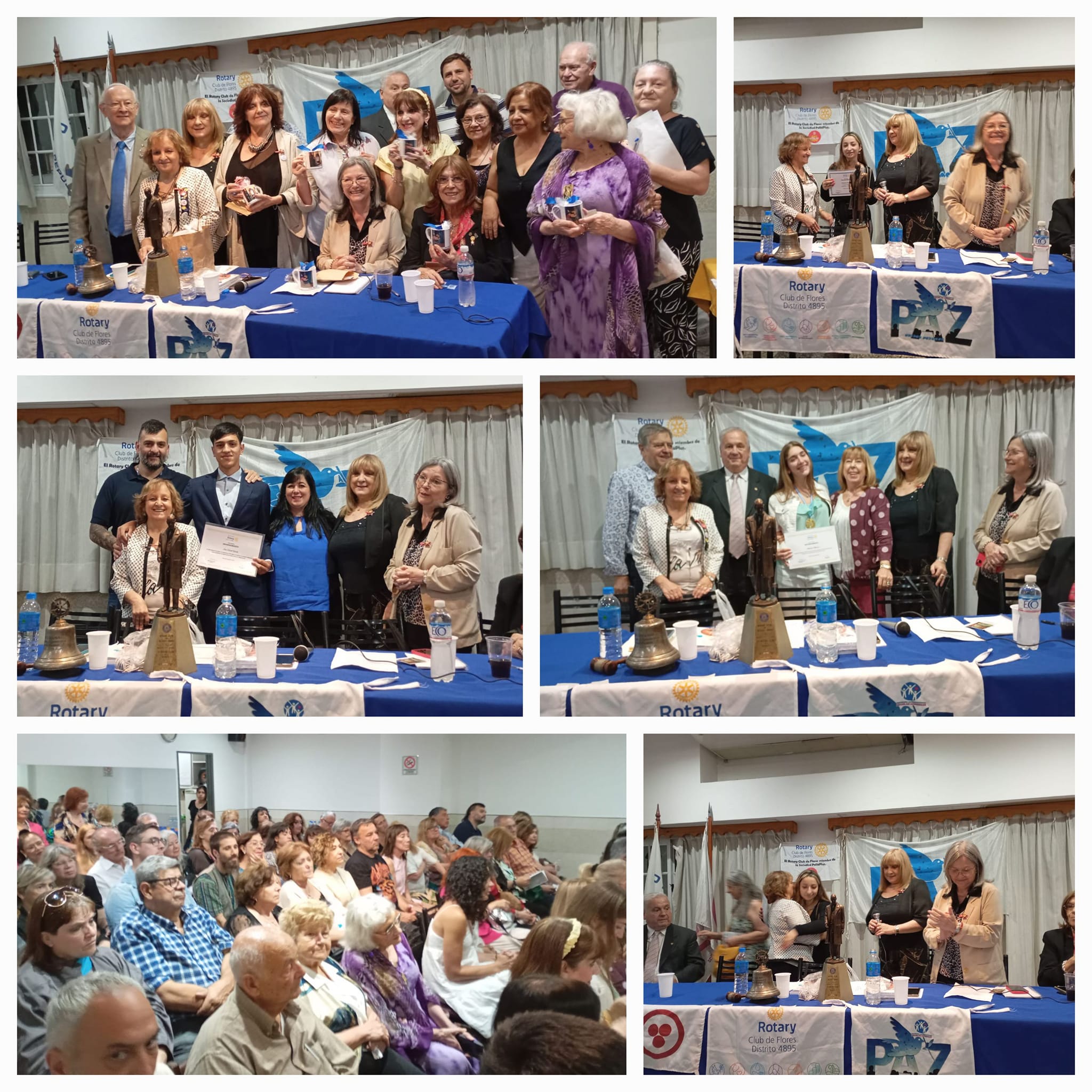 Entrega de reconocimiento por mejores promedios